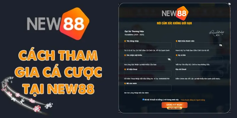 NEW88 14 Cách tham gia cá cược tại New88